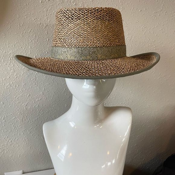Columbia Accessories - Columbia Unisex Straw Sun Hat Size L/XL EUC